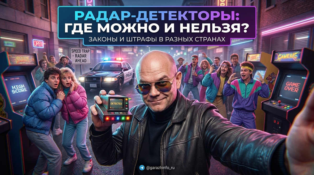    Наиболее актуальные данные о правовом статусе радар-детекторов. Zero8