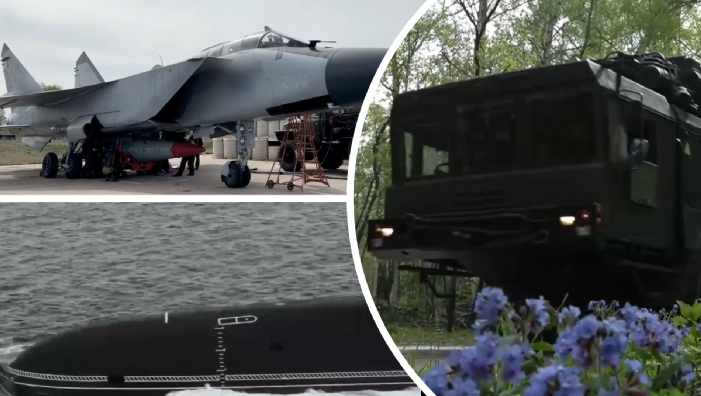 Россия проверила ядерную триаду на земле, в воде, в воздухе
Фото:
кадры видео Минобороны РФ