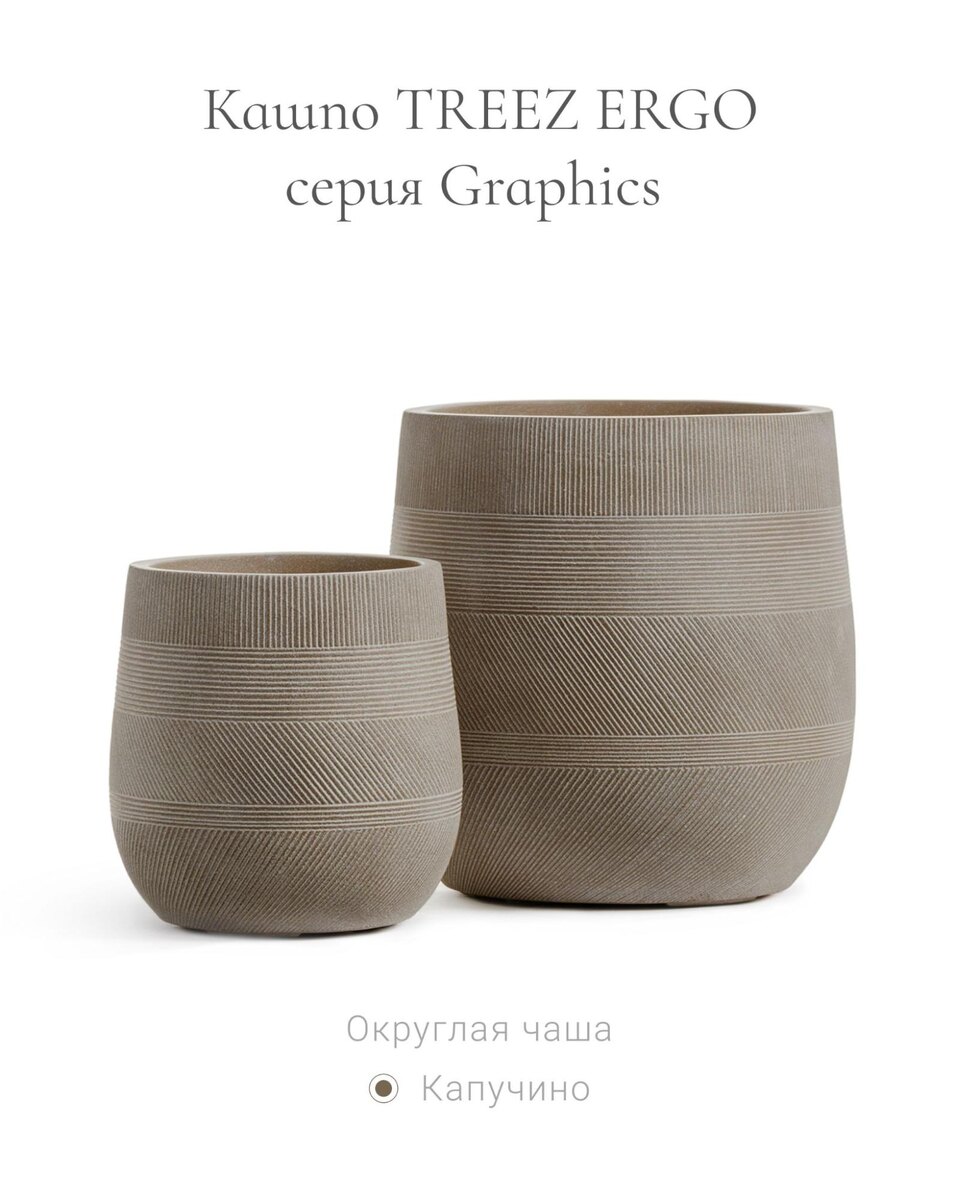 Кашпо и растения TREEZ Collection