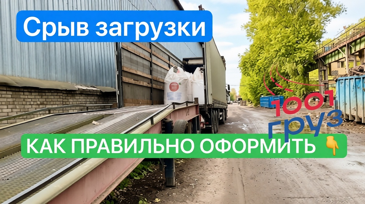 Срыв загрузки - как правильно оформлять его, чтобы точно получить компенсацию