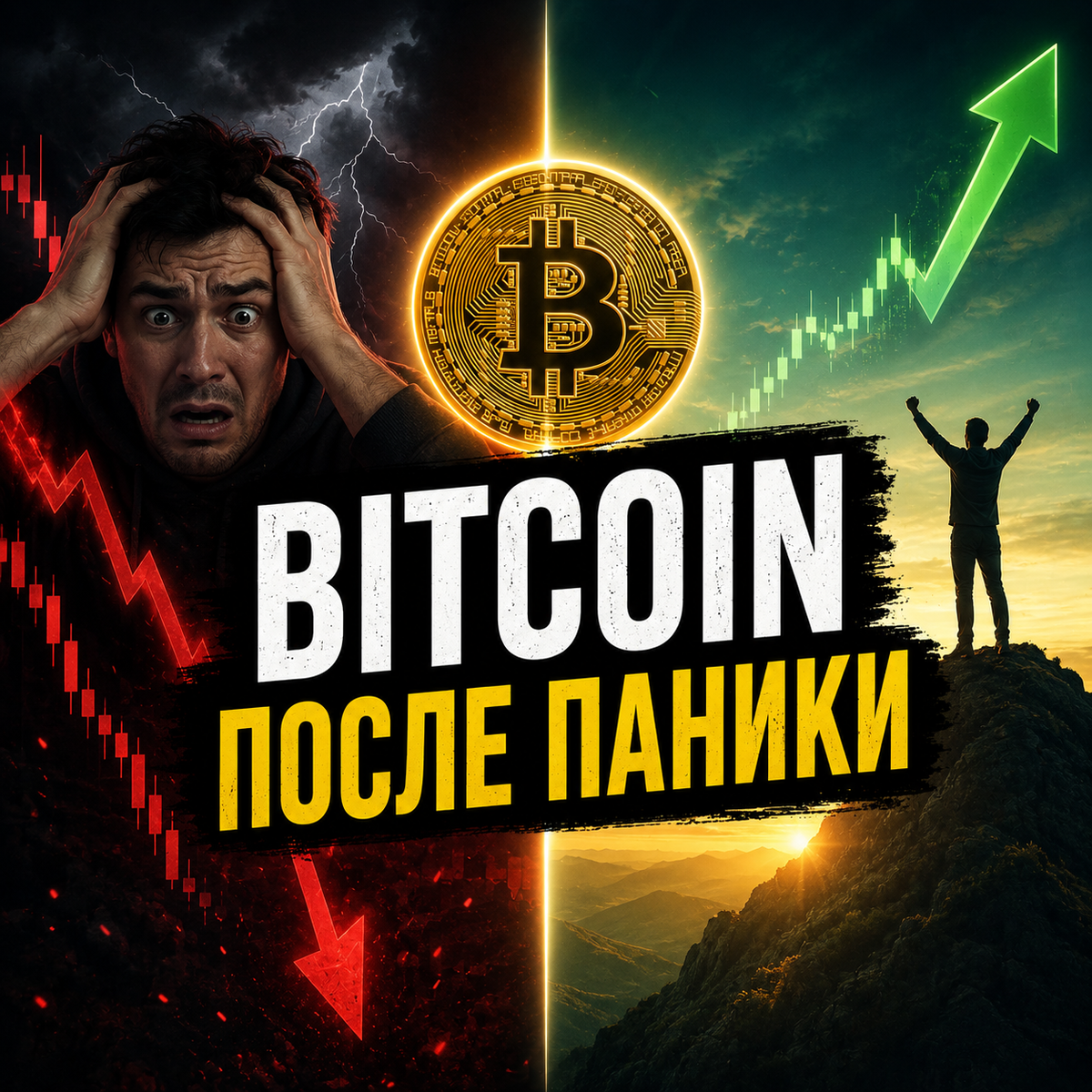 Что происходит с Bitcoin после сильной паники