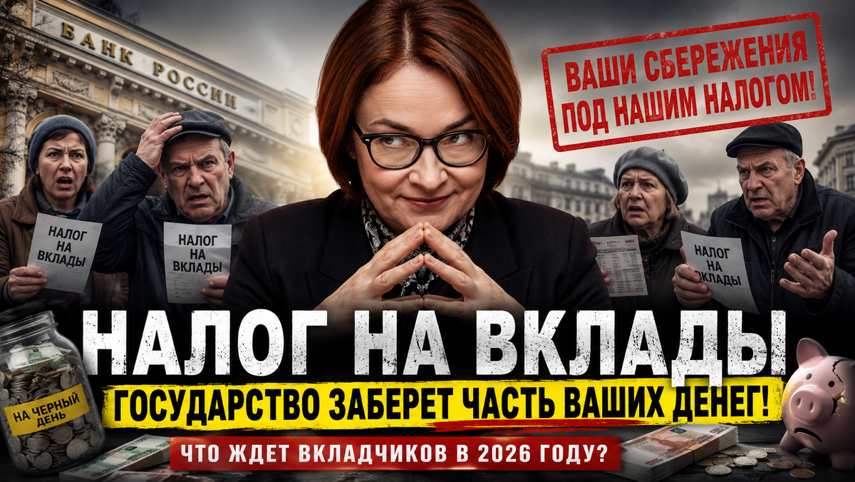 Новый налог на банковские вклады: кого ФНС возьмёт на карандаш в 2026 году