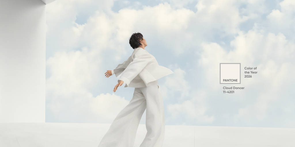 Pantone. Color of the Year 2026 - Cloud Dancer. 11-4201