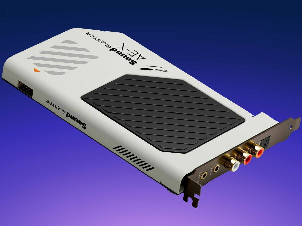   Аудиокарта Creative Sound Blaster AE-X способна «раскачать» даже самые топовые наушники