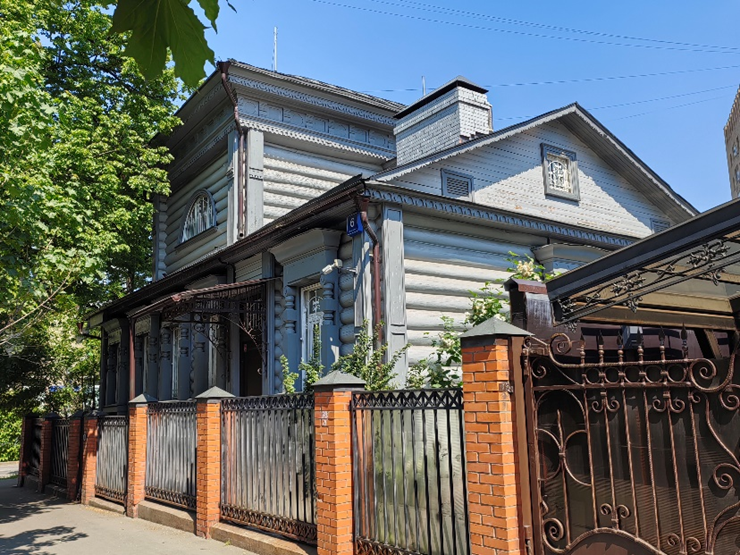 Городская усадьба Юрия Москатиньева, переулок Чернышевского, 6/1 (фото автора)