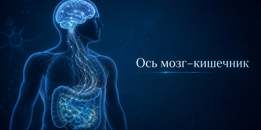 Ось мозг–кишечник: как кишечник разговаривает с мозгом