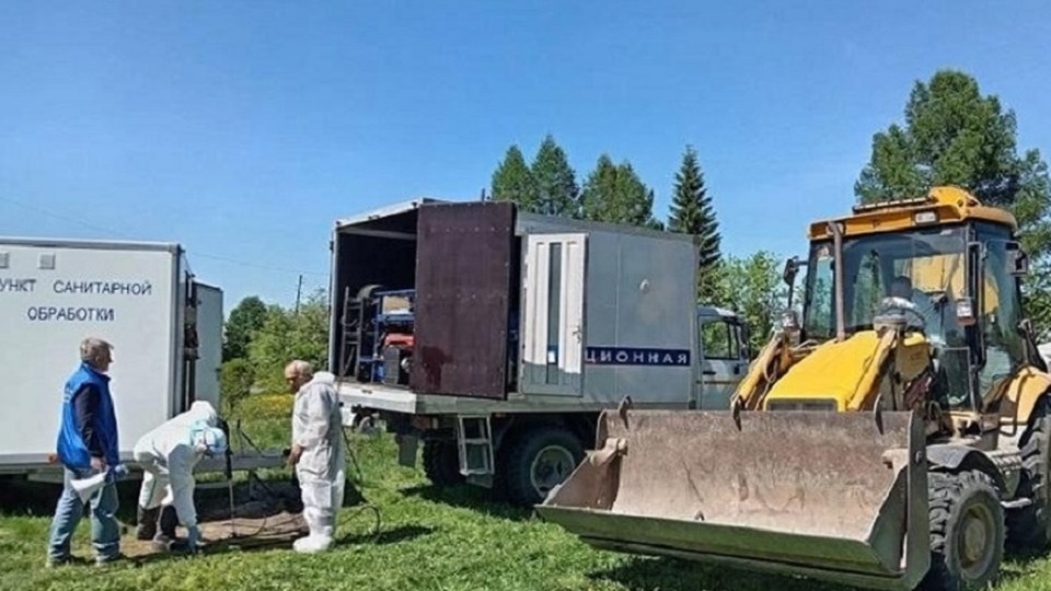 В Полевском развернули учения на случай выявления ящура