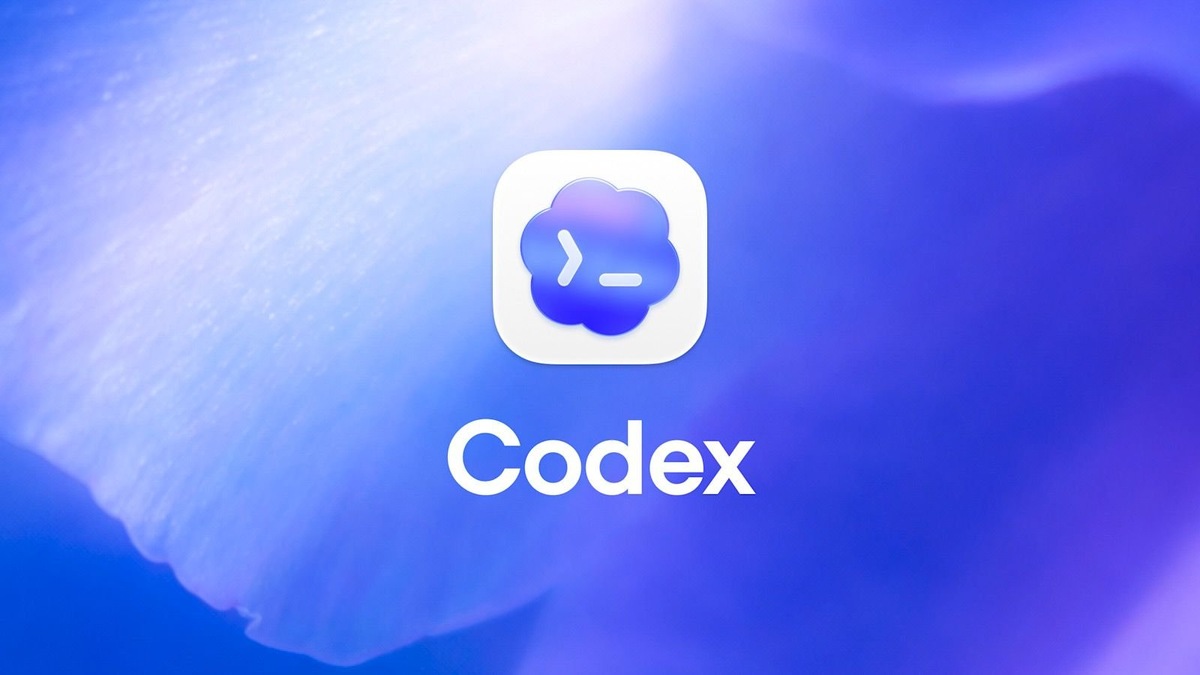    Codex logo: white rounded-square icon with a blue cloud and code glyph on a blue gradient background.