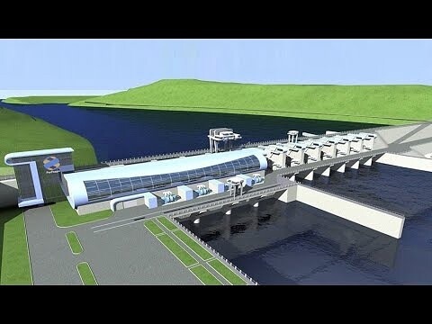 Проект предполагаемой ГЭС