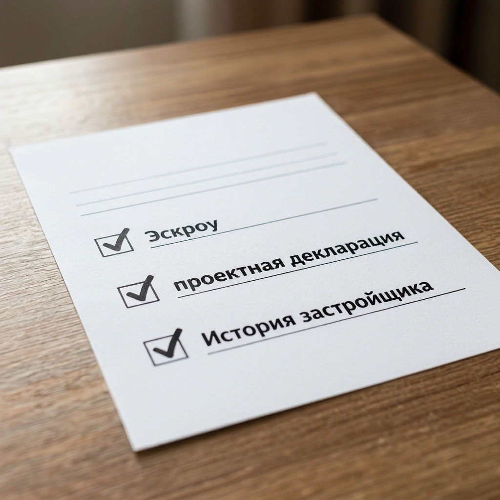 Чек лист, который мы рекомендовали им при первой встрече