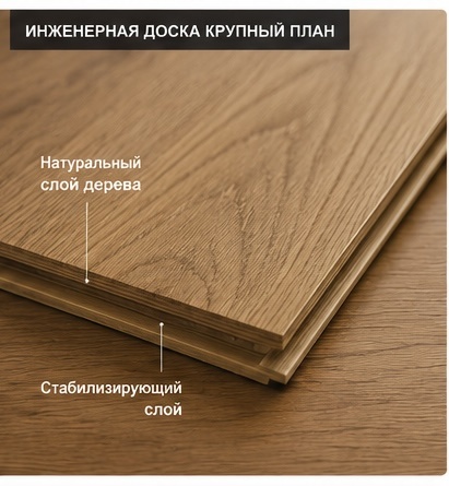 Структура инженерной доски