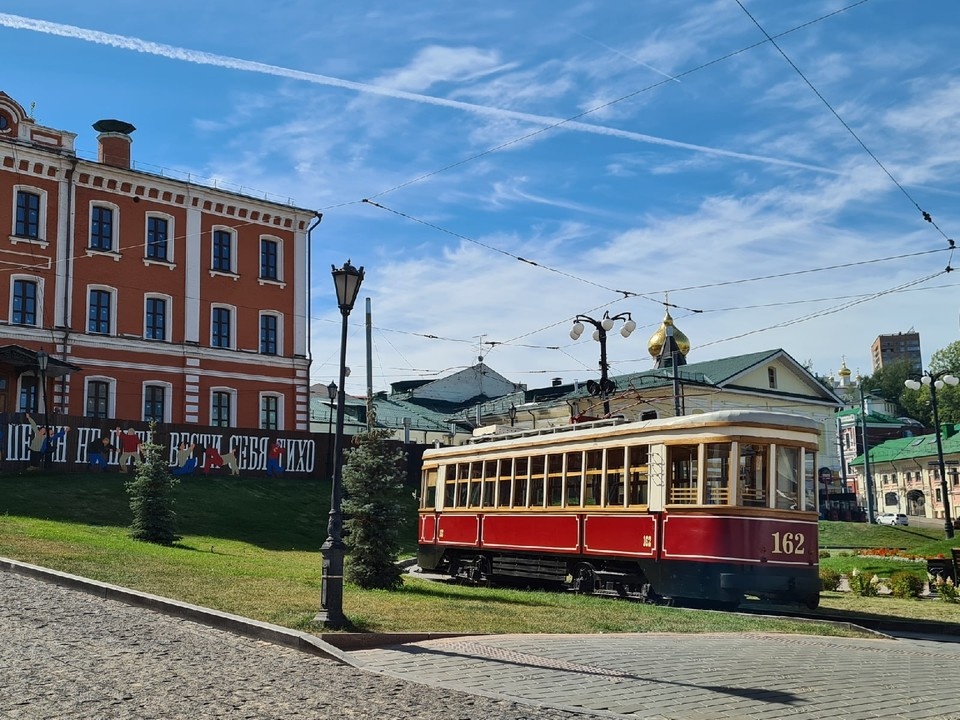    В рамках подготовке к выставке в Нижнем Новгороде запустили трамвай. Кристина БЕРБАСОВА