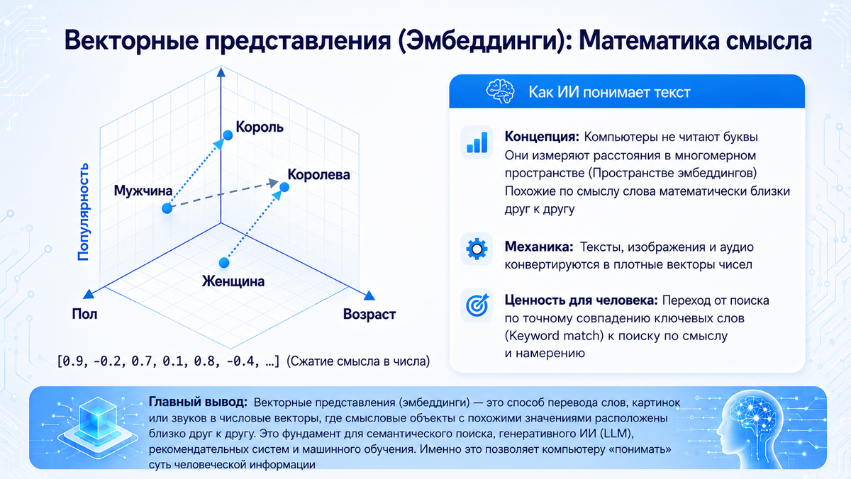 Векторное представление информации