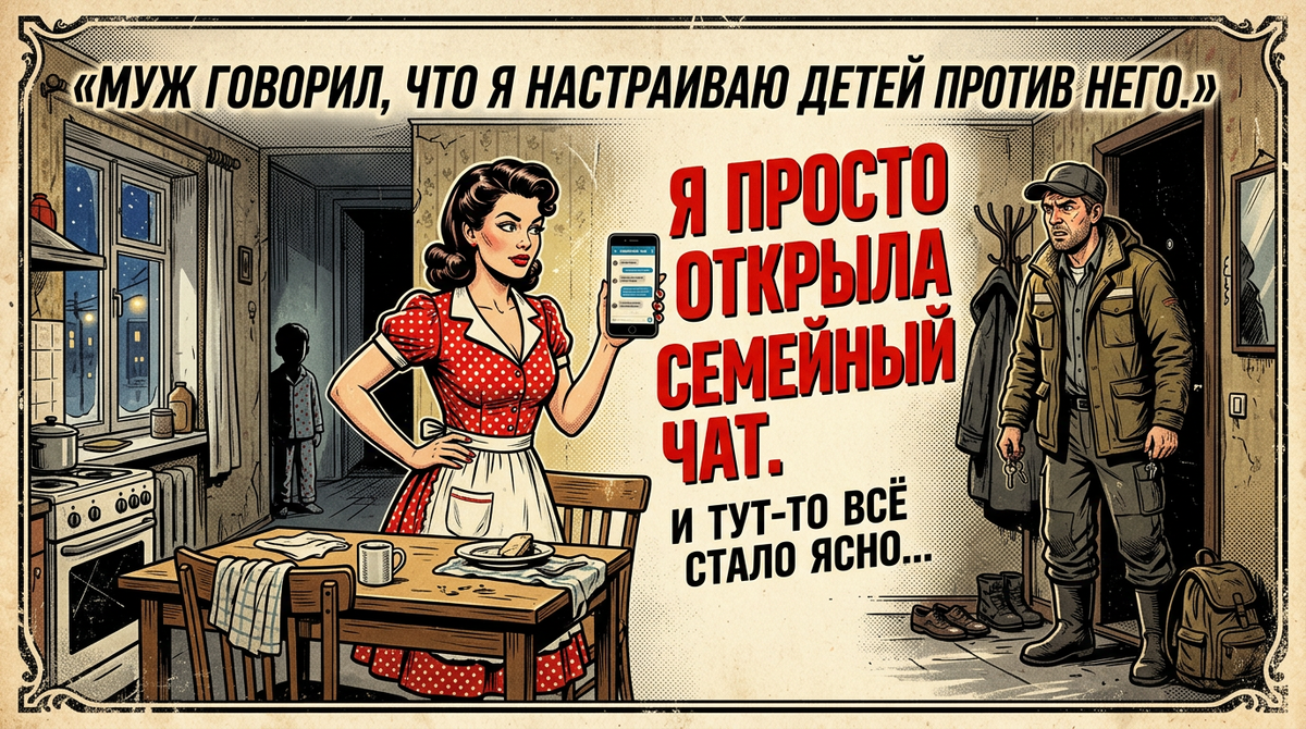 Муж говорил, что я настраиваю детей против него