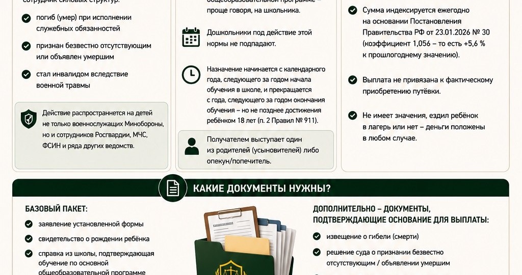 💰 41 011 рублей каждый год на детский отдых: федеральная выплата, про которую мало кто знает