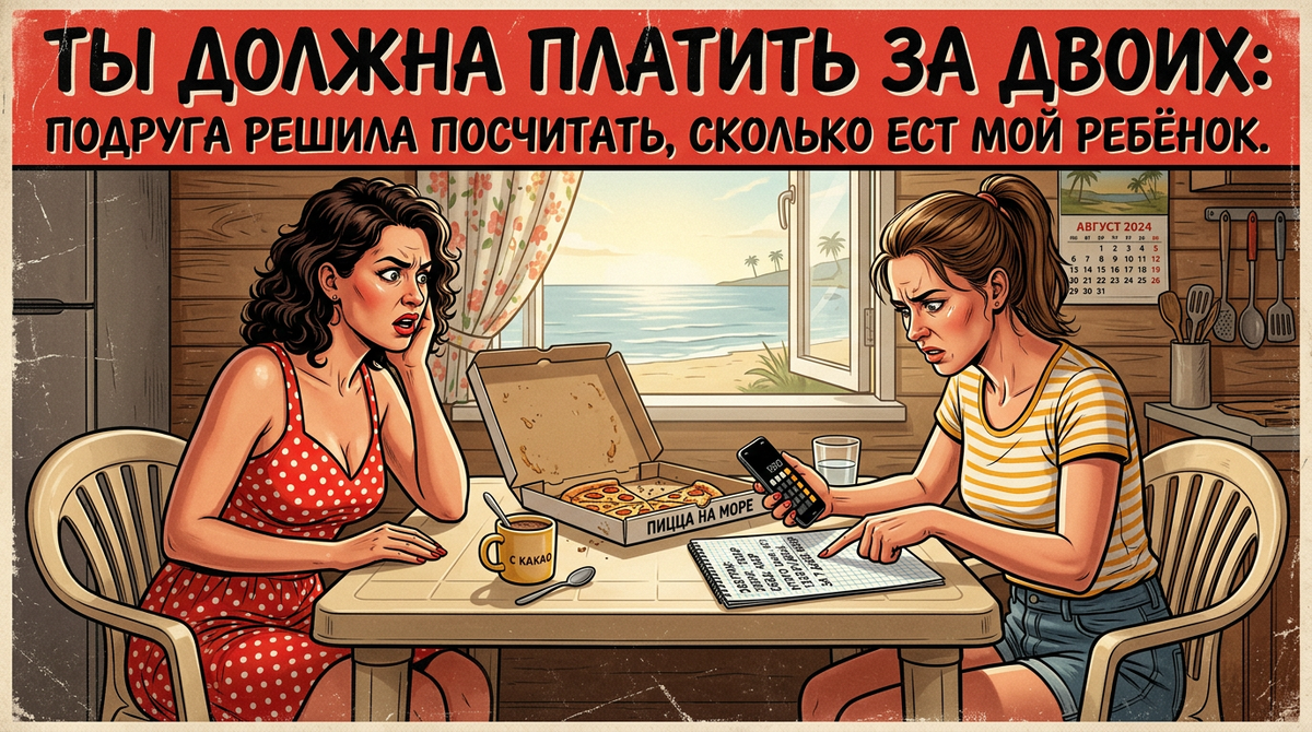 Ты должна платить за двоих