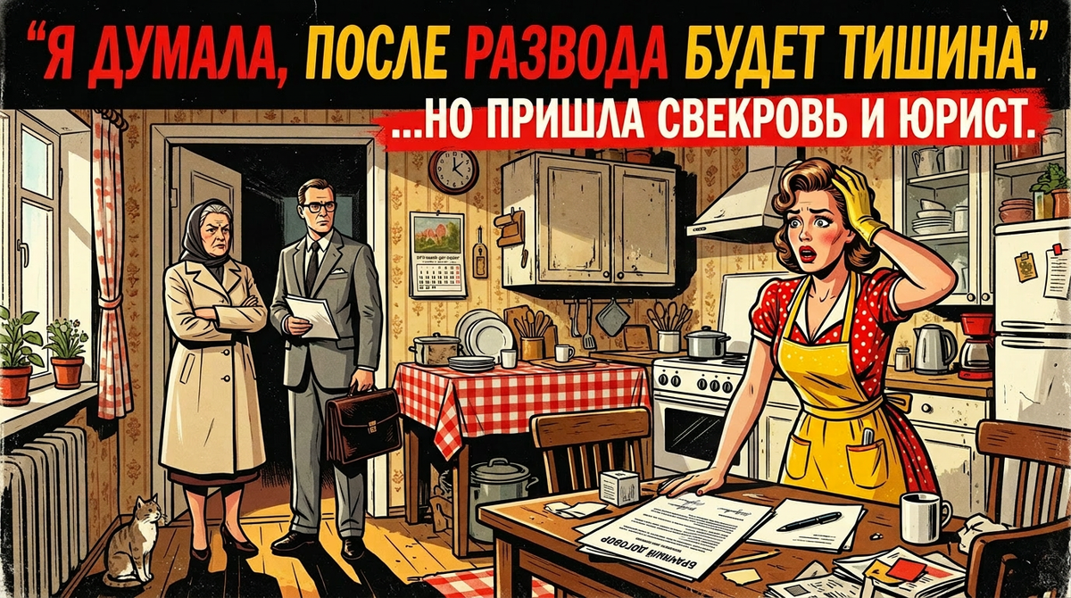 Я думала, после развода будет тишина