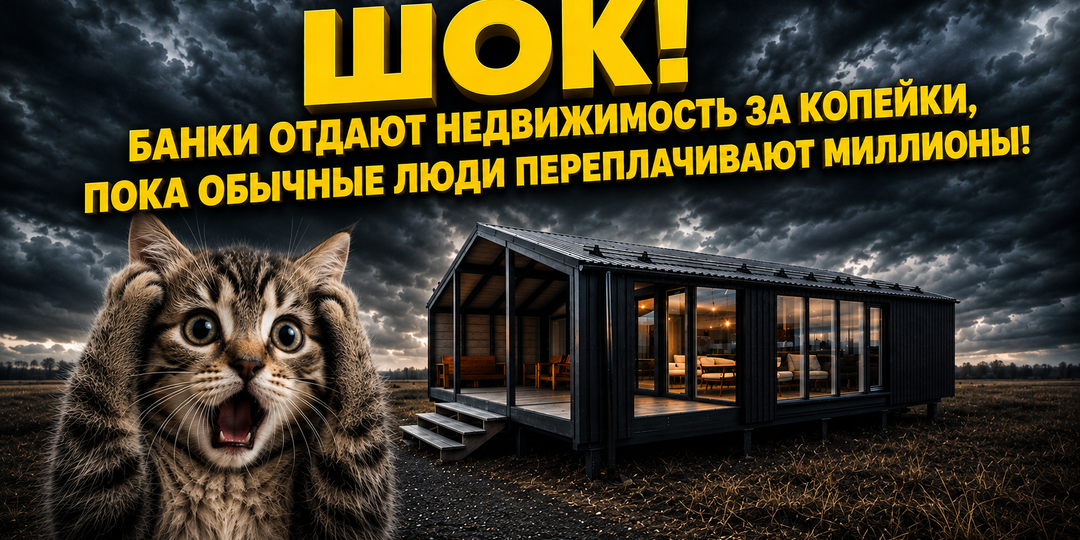 ШОК! Банки отдают недвижимость за копейки, пока обычные люди переплачивают миллионы! Вся правда о скрытых льготах, которую от нас прятали
