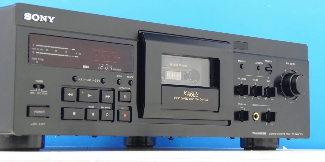 Одна из лучших и последних кассетных дек Японии — Sony TC-KA6ES