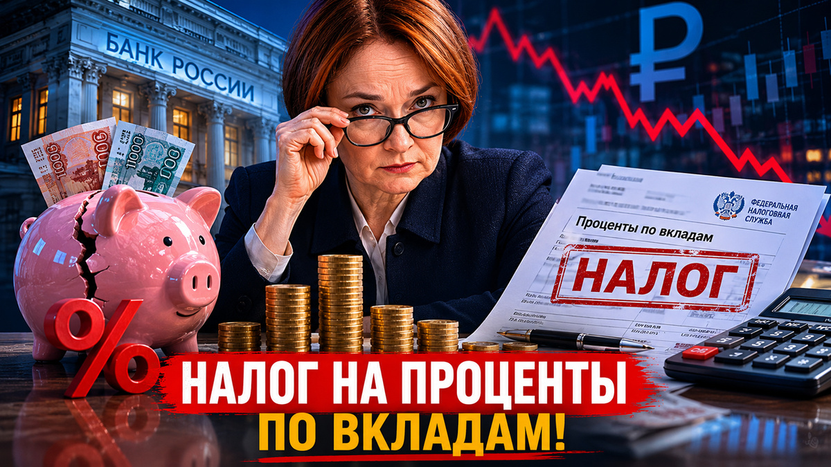 Новый налог на вклады: кто окажется под пристальным вниманием ФНС в 2026 году