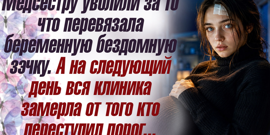 Медсестру уволили за то что перевязала беременную бездомную зэчку.