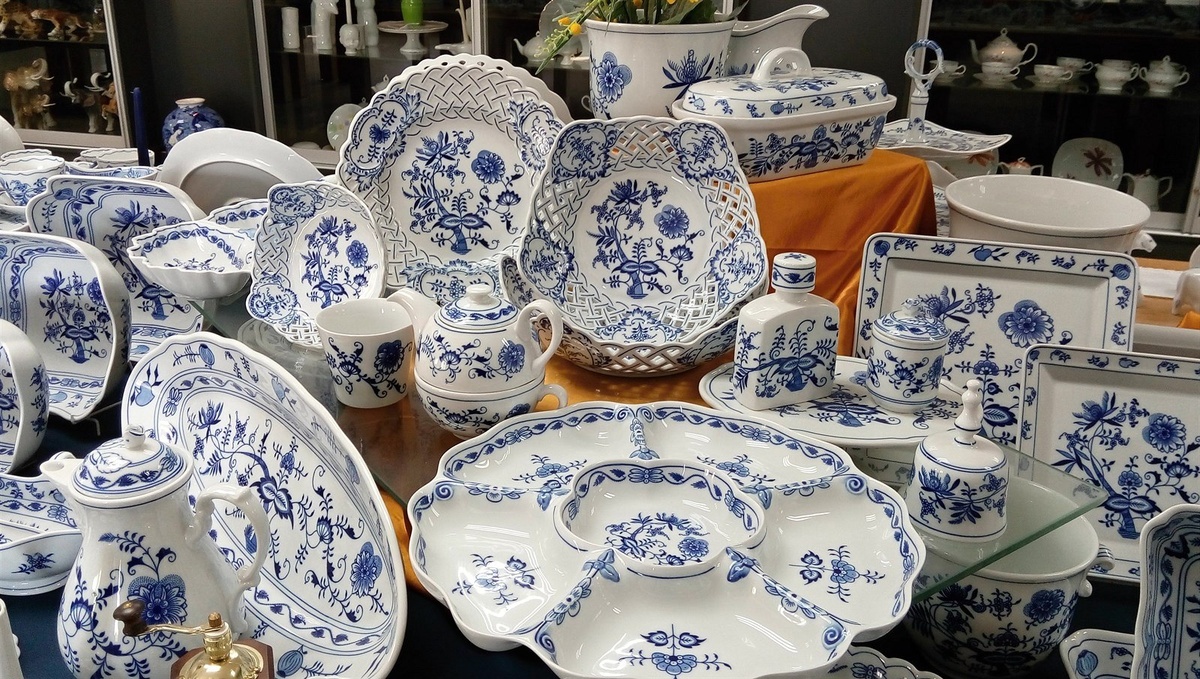 Пример фарфора из Дуби. Автор: Český porcelán Dubí