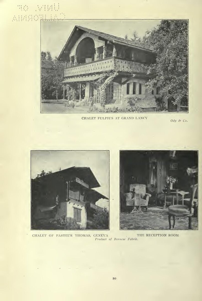 Одна из страниц книги Уильям С. Б. Дана 1913 год.