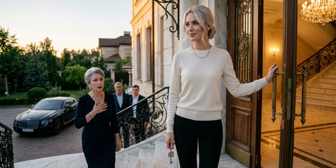 «Ты нищая провинциалка, не для нашего сына» — кричала свекровь и не знала, что особняк на Рублёвке принадлежит невестке