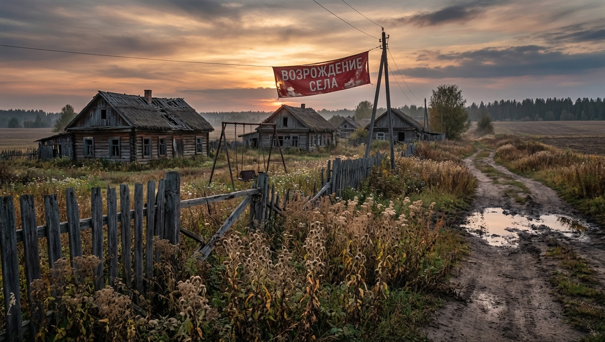 Тишина деревни