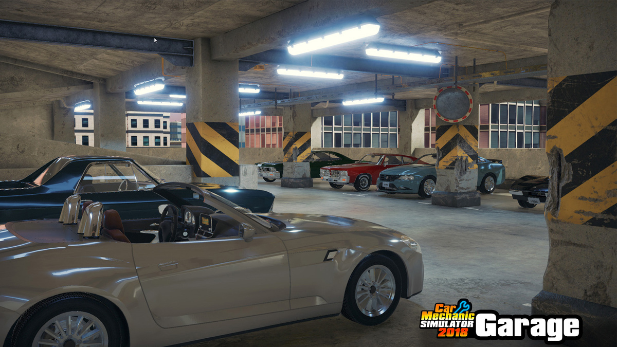 Игра Car Mechanic Simulator 2018!