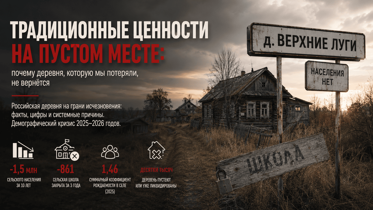Демографический кризис в России