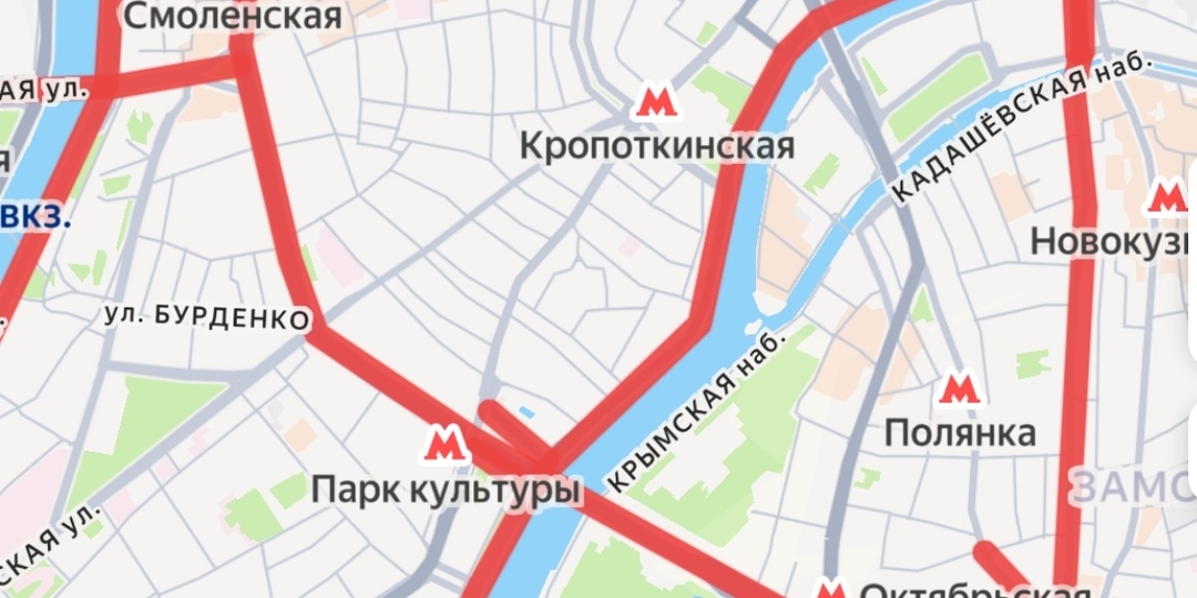 Спасаем нервные клетки: как объехать «ЗаБег.РФ» и не встать в пробках 23 мая