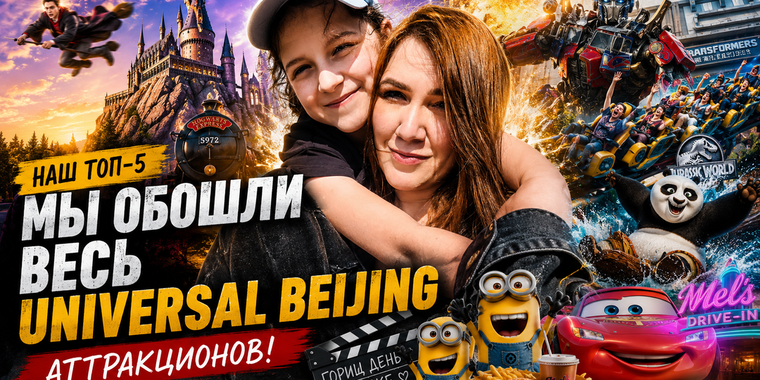Universal Studios Beijing: все зоны, лучшие аттракционы и лайфхаки перед поездкой