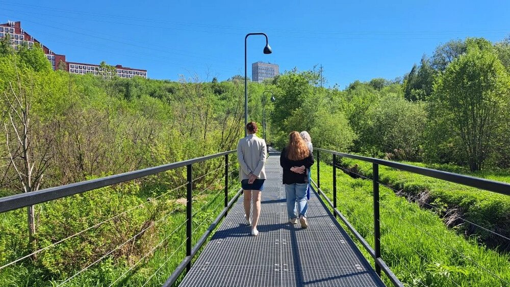    Парк Разгуляй. Тропа небольшая — всего 400 метров. Фото: АиФ/ Сизова Марина