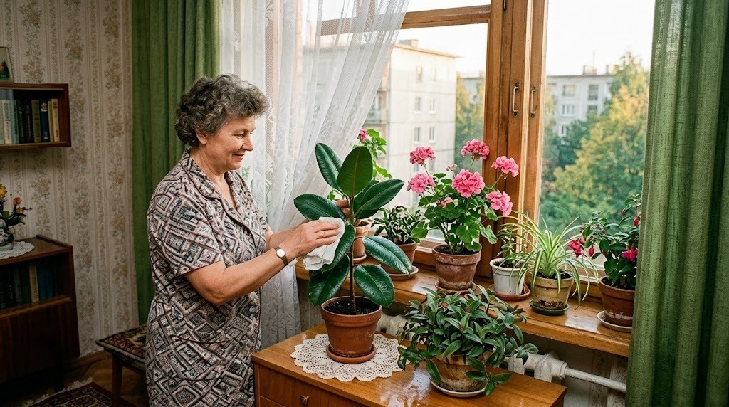 Ностальгия, пахнущая геранью, чистотой и домашним теплом