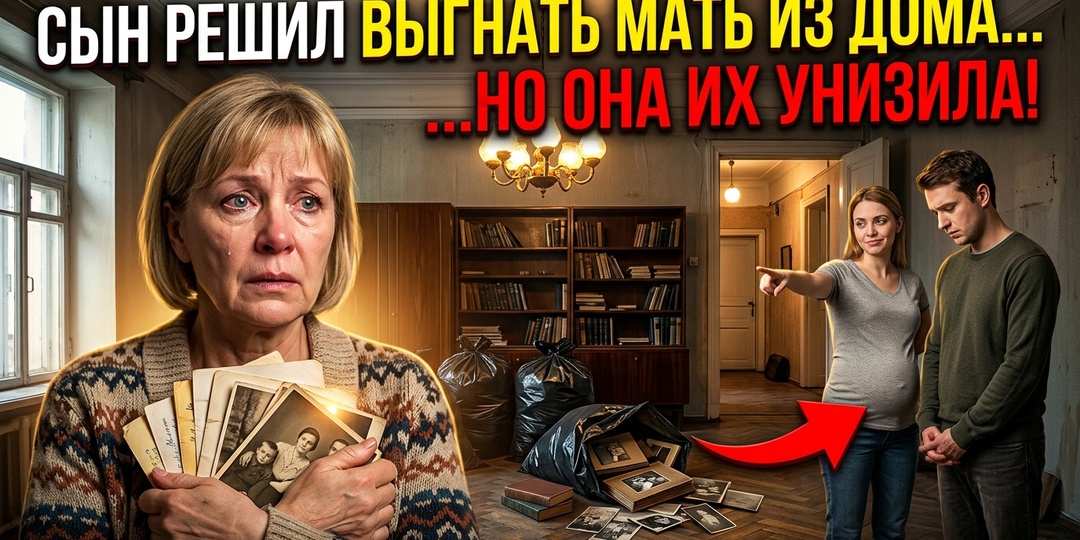 — Твои пыльные деревяшки поедут на свалку, а ты — в студию на окраине! — заявила сватья.