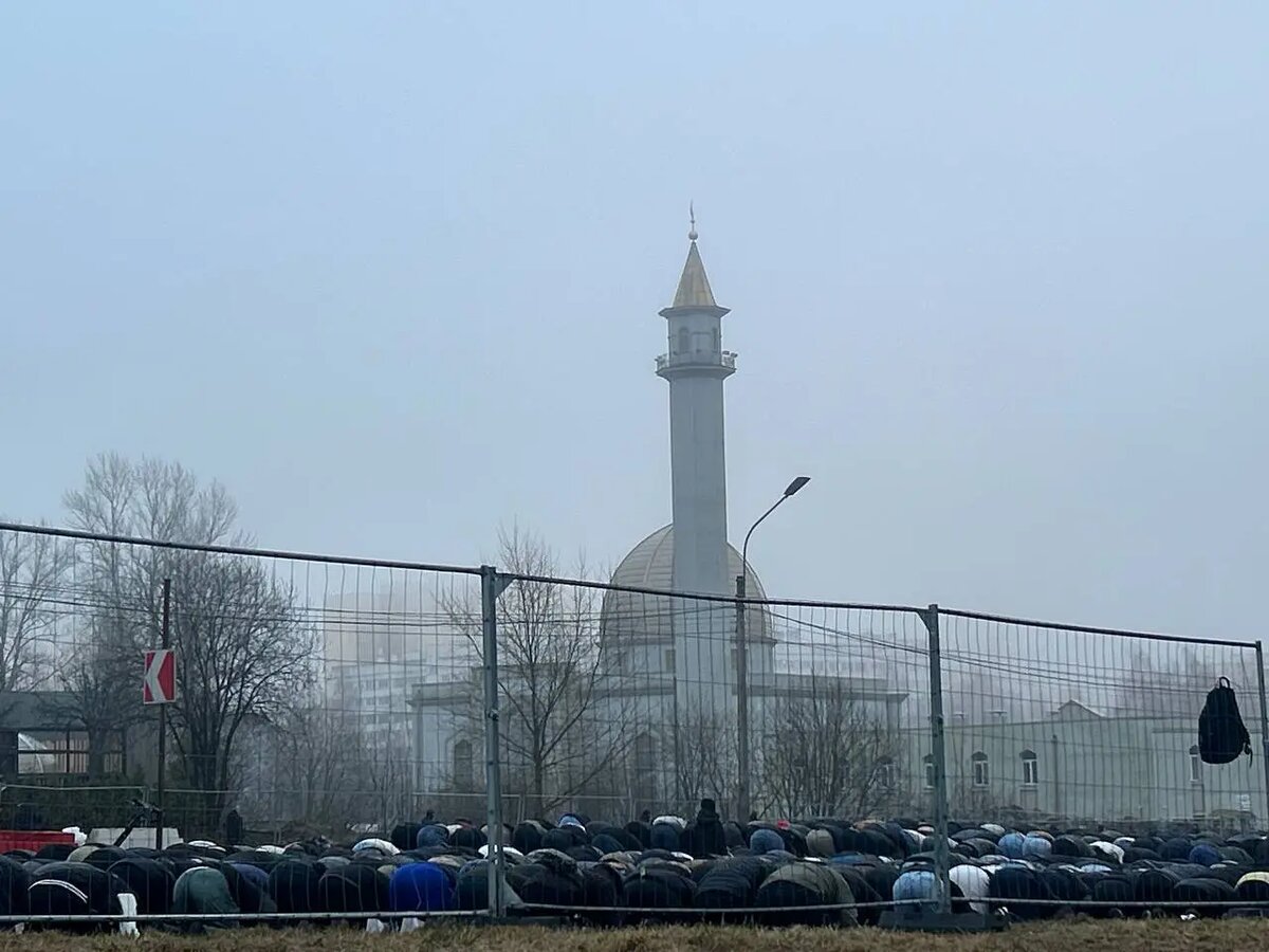    Ураза-байрам. Мечеть на Репищевой улице. Архивное фото: Мойка78