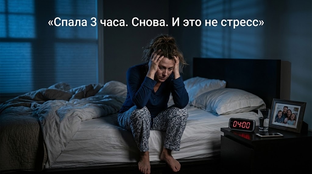  бессонница. Потом лишние пять килограммов, которые раньше уходили за неделю. Потом раздражительность, которая разрушает отношения.