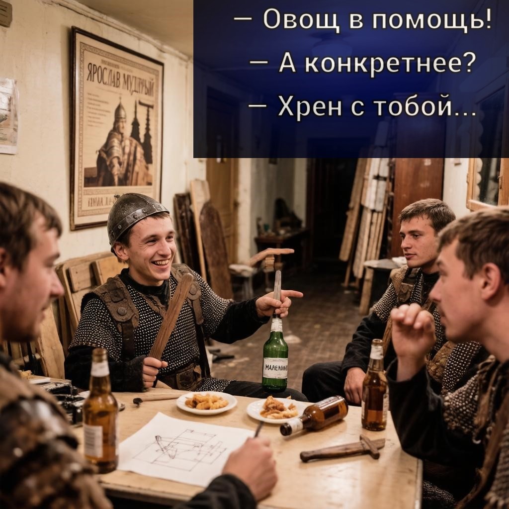 Картинка из личных архивов сделана искусственным интеллектом и доработана в редакторе.