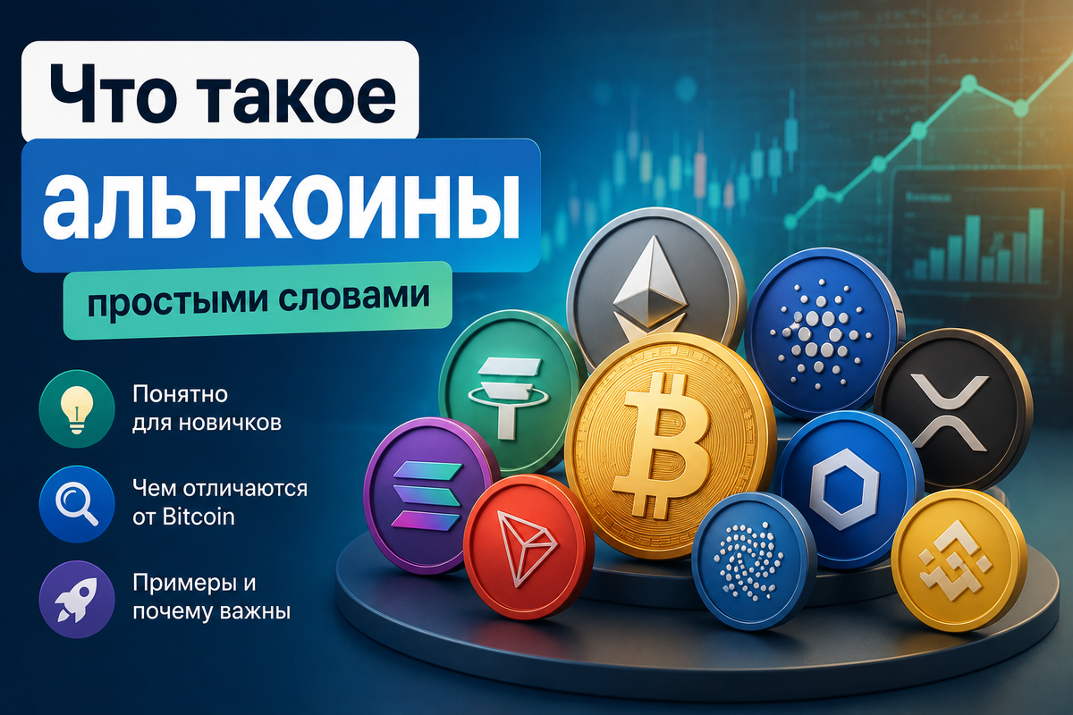 Что такое альткоины простыми словами: зачем они нужны и как устроены альтернативные криптовалюты