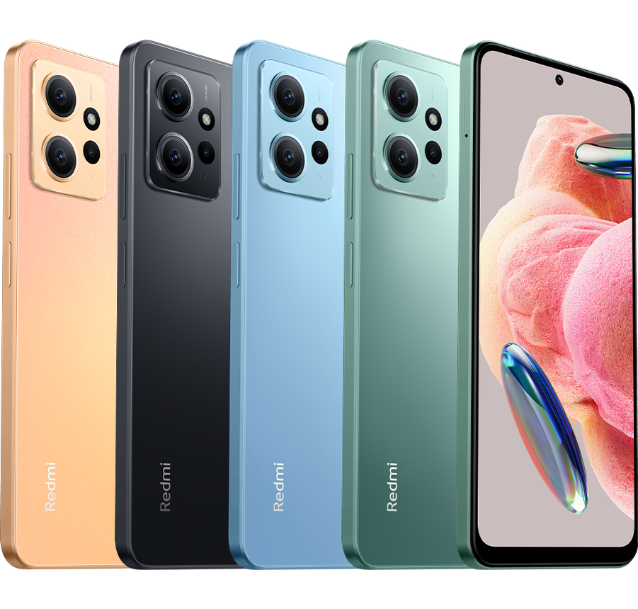 Все цвета Redmi Note 12