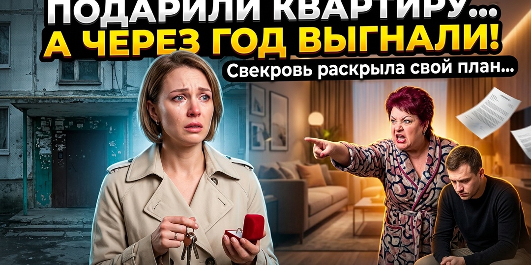 «— Ни копейки с этого жилья не получите! Думала, пришла на всё готовенькое и оттяпаешь половину?»