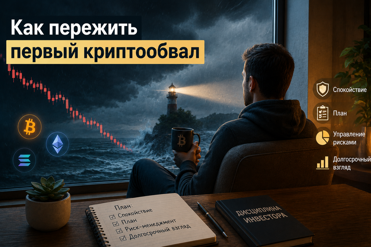 Первый криптообвал: что делать, когда страшно