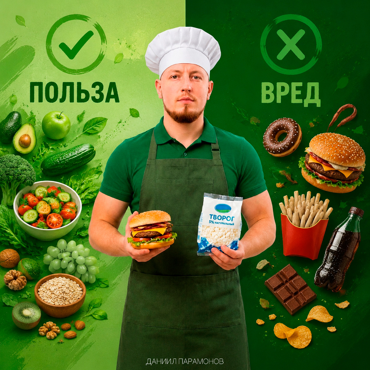 Хотите похудеть раз и навсегда? Перестаньте делить еду на «полезную» и «вредную»