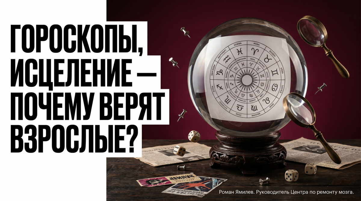    Магическое мышление и гороскопы как иллюзия смысла | Роман Ямилев. Главный в Мозгоправочной Роман Ямилев