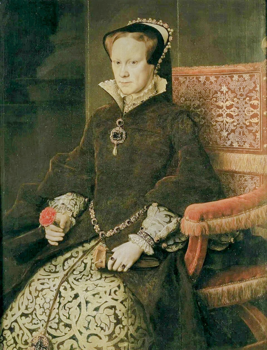 Королева Мария Тюдор Кровавая, из Интернета. 