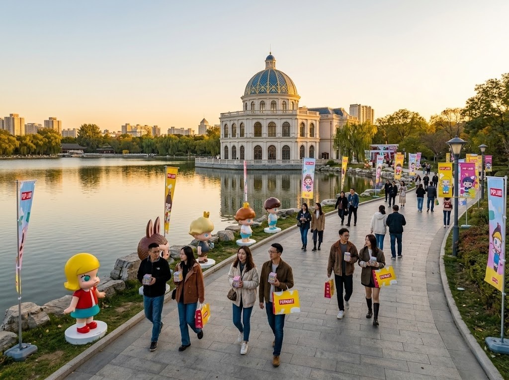 Прогуливаемся у озера возле замка Молли (MOLLY's Castle) под теплым закатным солнцем. Время открывать блайнд-боксы! 🛍️🧸