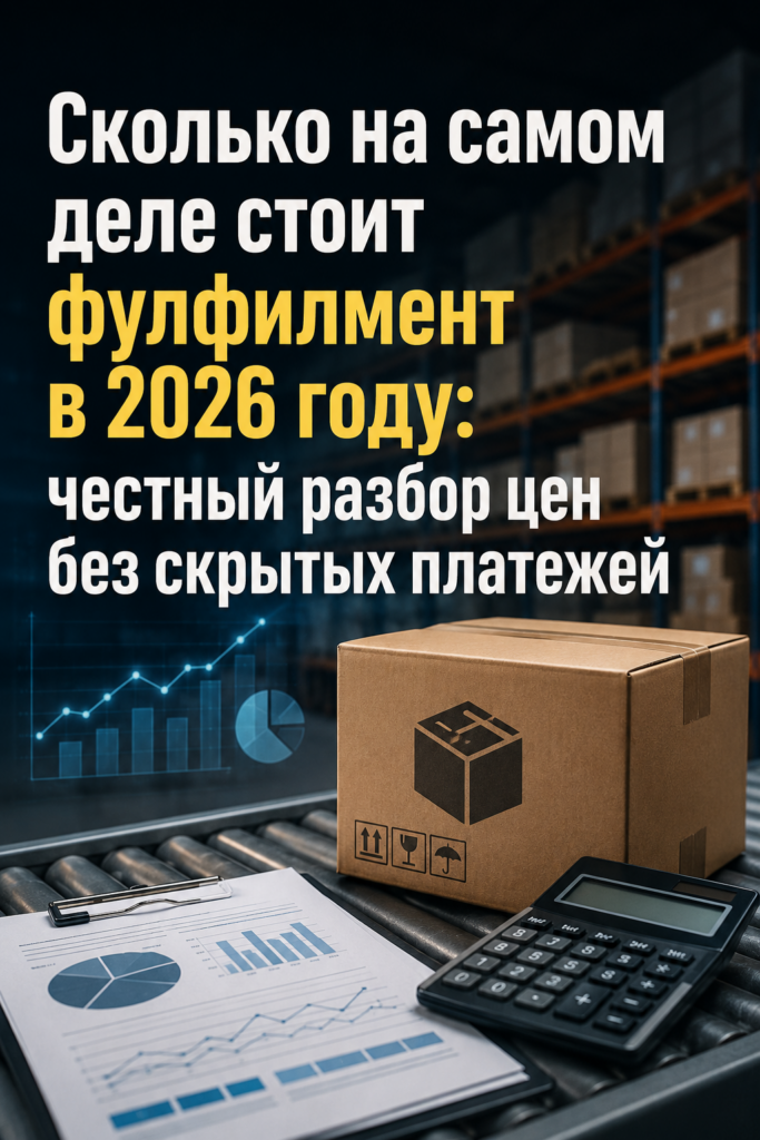    Сколько стоит фулфилмент для Wildberries и Ozon в 2026 году: честный расчет стоимости услуг склада без скрытых платежей Ксения Курьякова