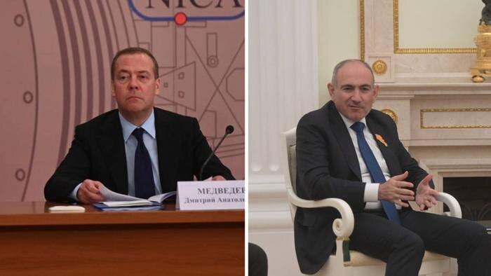 Медведев предложил Пашиняну начинать переговоры об СПГ с США уже сейчас