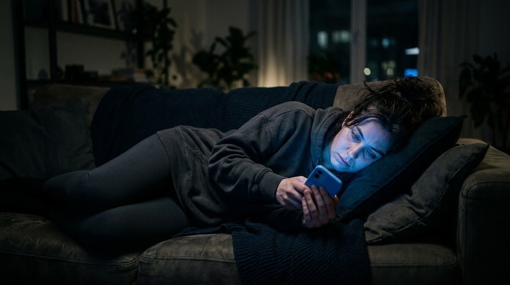    Скроллинг соцсетей и цифровое онемение: почему лента не даёт отдыха. AI-психолог «Наедине с собой». Наедине с собой